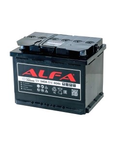 Автомобильный аккумулятор Alfa battery