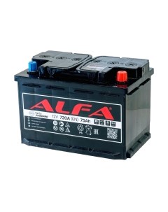 Автомобильный аккумулятор Alfa battery