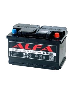 Автомобильный аккумулятор Alfa battery