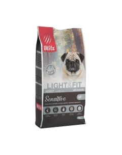 Сухой корм для собак Adult Light & Fit / 4214 Blitz pets