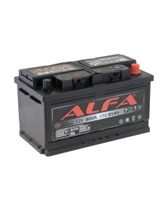 Автомобильный аккумулятор Alfa battery