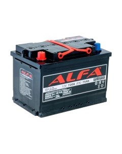 Автомобильный аккумулятор Alfa battery