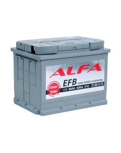 Автомобильный аккумулятор Alfa battery