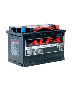 Автомобильный аккумулятор Alfa battery