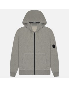 Мужская толстовка Light Fleece Zipped Hoodie Garment Dyed C.p. company