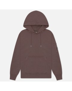 Мужская толстовка Brushed And Emerized Diagonal Fleece Lens Hoodie C.p. company