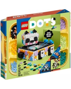 Конструктор DOTS 41959 Ящик Милая панда Lego