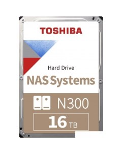 Жесткий диск N300 16TB HDWG31GUZSVA Toshiba