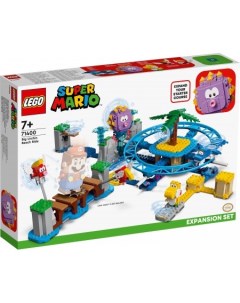 Конструктор Super Mario 71400 Дополнительный набор: Пляжное веселье огромного ежа Lego