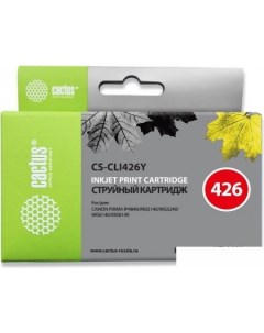 Картридж CS CLI426Y аналог Canon CLI426Y Cactus