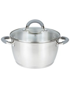 Кастрюля со стеклянной крышкой нержавеющая сталь, 18x10.5 см YWA3820-4 Easy cook