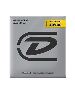 Струны для бас-гитары DBSBN40100 Dunlop manufacturing