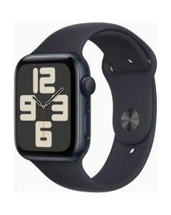 Смарт-часы Watch SE 2 44mm Midnight MRE93ZP/A (силиконовый ремешок M/L) Apple