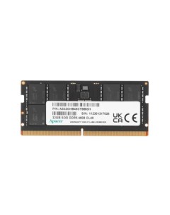 Оперативная память 32ГБ DDR5 SODIMM 4800 МГц AS32GHB48CTBBGH Apacer