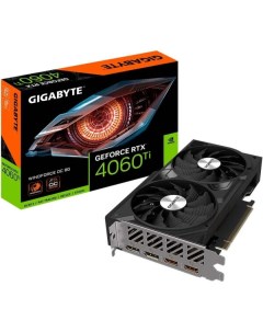 Видеокарта GeForce RTX 4060 Ti Windforce OC 8G GV-N406TWF2OC-8GD Gigabyte