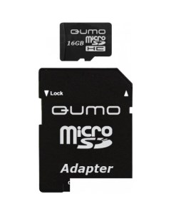 Карта памяти microSDHC Class 4 4GB QM4GMICSDHC4 Qumo