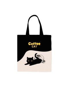 Сумка-шоппер Coffee Cat / MS_59708 Meshu