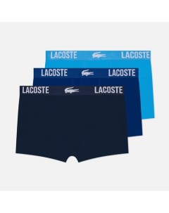 Комплект мужских трусов Underwear 3-Pack Trunk Jacquard Waistband Lacoste