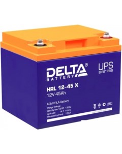 Аккумулятор для ИБП HRL 12-45 X (12В/45 А·ч) Delta