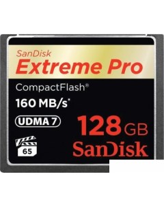 Карта памяти Extreme Pro CompactFlash 128GB [SDCFXPS-128G-X46] Sandisk