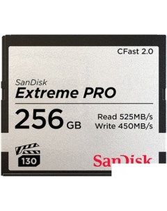 Карта памяти Extreme PRO CFast 2 0 SDCFSP 256G G46D 256GB Sandisk