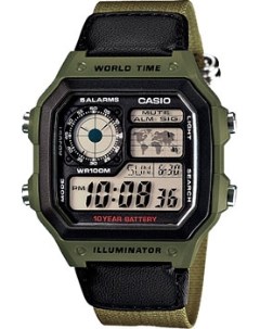 Японские наручные мужские часы Casio