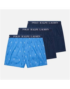 Комплект мужских трусов Elastic Boxer 3-Pack Polo ralph lauren