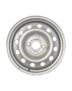 Штампованный диск 52A49A 13x5" 4x100мм DIA 56.6мм ET 49мм Silver Trebl