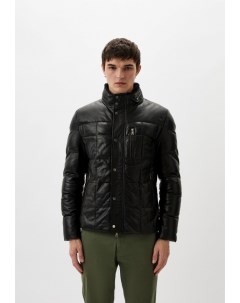 Куртка кожаная утепленная Blouson