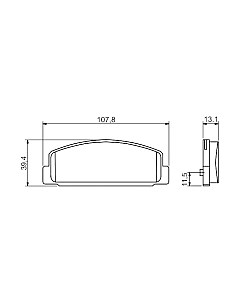 Тормозные колодки Bosch