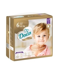 Подгузники детские Extra Care Extra Large 6 Dada