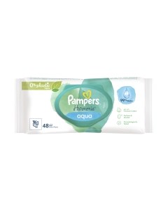 Влажные салфетки детские Harmonie Aqua Pampers