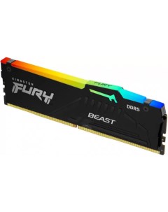 Оперативная память FURY Beast RGB 32ГБ DDR5 6000 МГц KF560C40BBA 32 Kingston