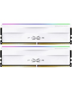 Оперативная память XPower Zenith RGB 2x32ГБ DDR5 5600 МГц SP064GXLWU560FDH Silicon power