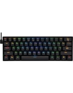 Клавиатура беспроводная Draconic RU RGB bluetooth 5.0 Black Redragon