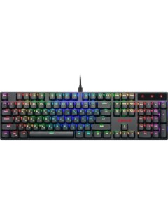 Клавиатура механическая Apas RGB тонкая 104 клавиши Redragon