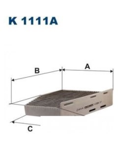 Салонный фильтр K1111A Filtron