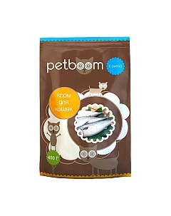 Сухой корм для кошек Petboom