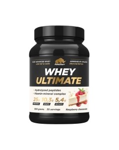 Протеин Whey Ultimate Малиновый чизкейк Prime kraft