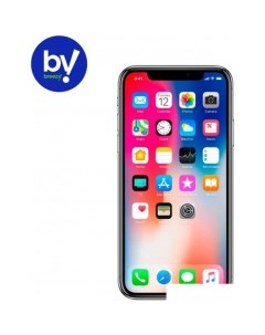 Смартфон iPhone X 64GB Восстановленный by Breezy, грейд A (серебристый) Apple