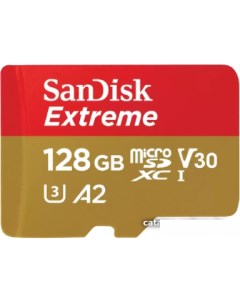 Карта памяти Extreme SDSQXAA 128G GN6MA microSDXC 128GB Sandisk