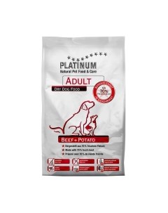 Сухой корм для собак Adult с говядиной и картофелем / 3301-15 Platinum