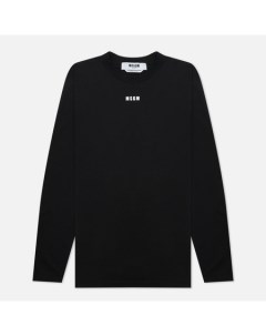 Женский лонгслив Micrologo Basic Crew Neck Msgm