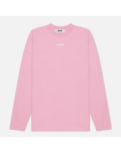 Женский лонгслив Micrologo Basic Crew Neck Msgm