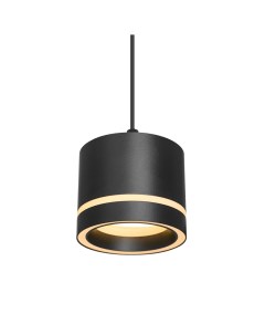 Светильник подвесной (К) LUCE 20Вт GX53 черный WSL-GX53/P06BL Wolta