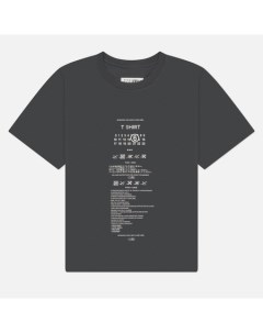 Женская футболка Care Label Print Maison margiela mm6