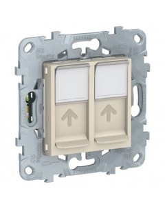 Розетка компьютерная Unica NU542044 Schneider electric