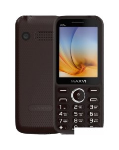 Мобильный телефон Maxvi K15n (коричневый)