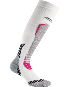 Носки горнолыжные 23-24 Ski Wool White/Pink Accapi