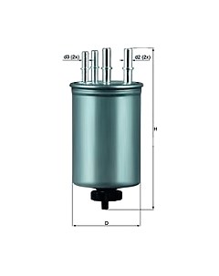 Топливный фильтр Knecht/mahle